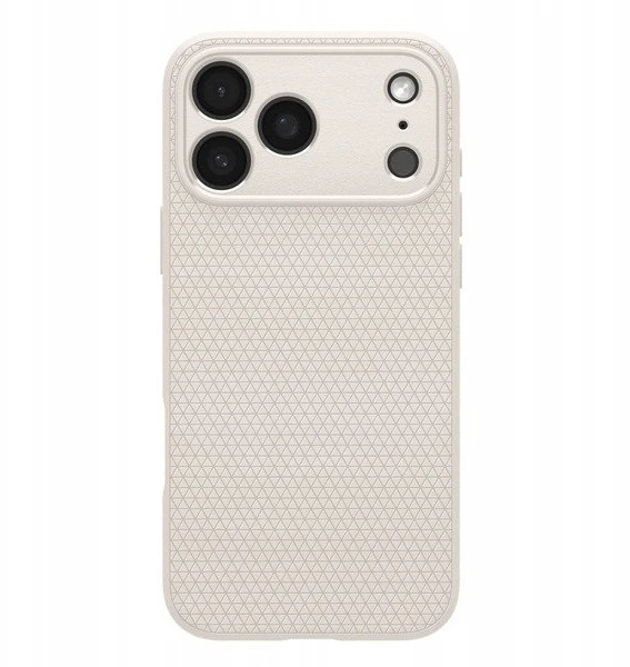 Dėklas „Spigen Liquid Air“, natūralus titanas – „iPhone 17 Pro Max“