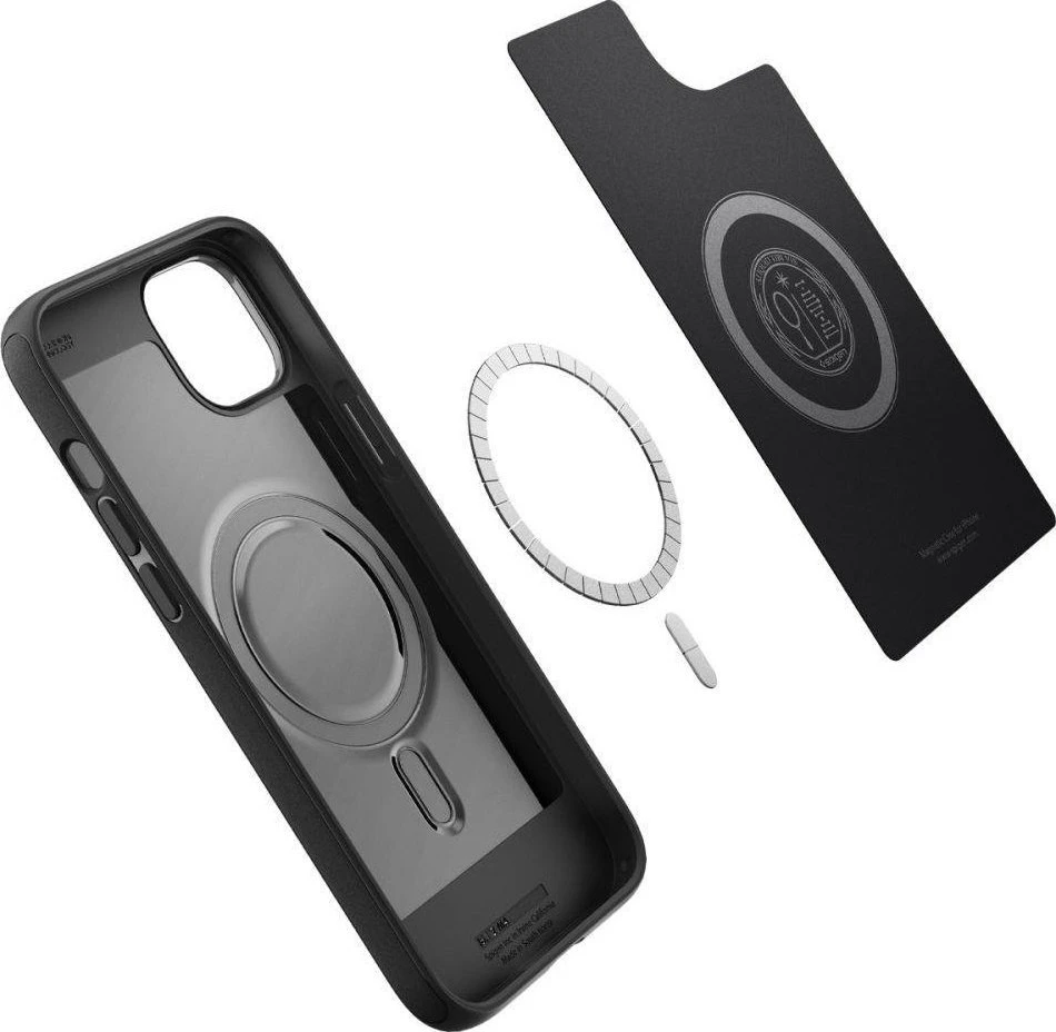 Spigen Mag Armor iPhone 14 Plus dėklas telefonui, juodos spalvos