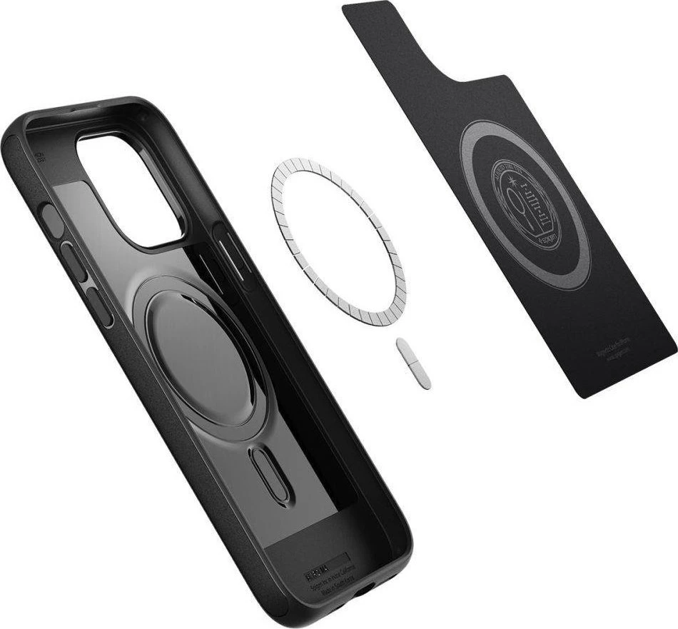 Spigen Mag Armor – dėklas skirtas iPhone 14 Pro Max Juodas