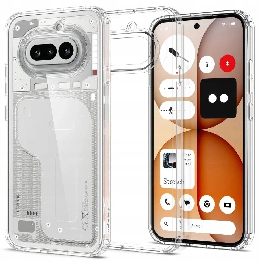Spigen ULTRA HYBRID NOTHING PHONE 4A SKAIDRUS DĖKLAS