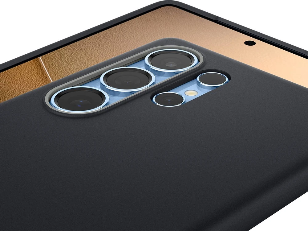 Spigen Caseology Nano Pop dėklas skirtas Samsung Galaxy S25 Ultra – juodos spalvos