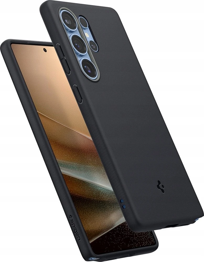 Spigen Caseology Nano Pop dėklas skirtas Samsung Galaxy S25 Ultra – juodos spalvos
