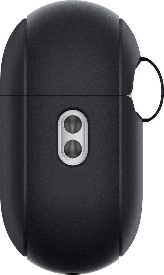 Spigen silikoninis dėklas Silicone Fit juodas + dirželis Phantom Žalias – AirPods Pro (2-os kartos)