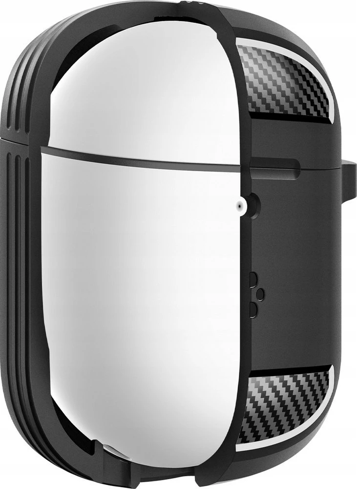 Spigen Rugged Armor apsauginis dėklas, skirtas Google Pixel Buds Pro 2, juodos spalvos