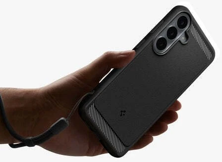 Dėklas SPIGEN RUGGED ARMOR GALAXY S25 FE / S26 FE matinis juodas