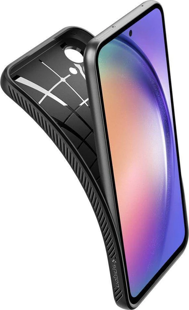 Spigen Liquid Air dėklas skirtas Samsung Galaxy A54 5G, spalva - Matte Black