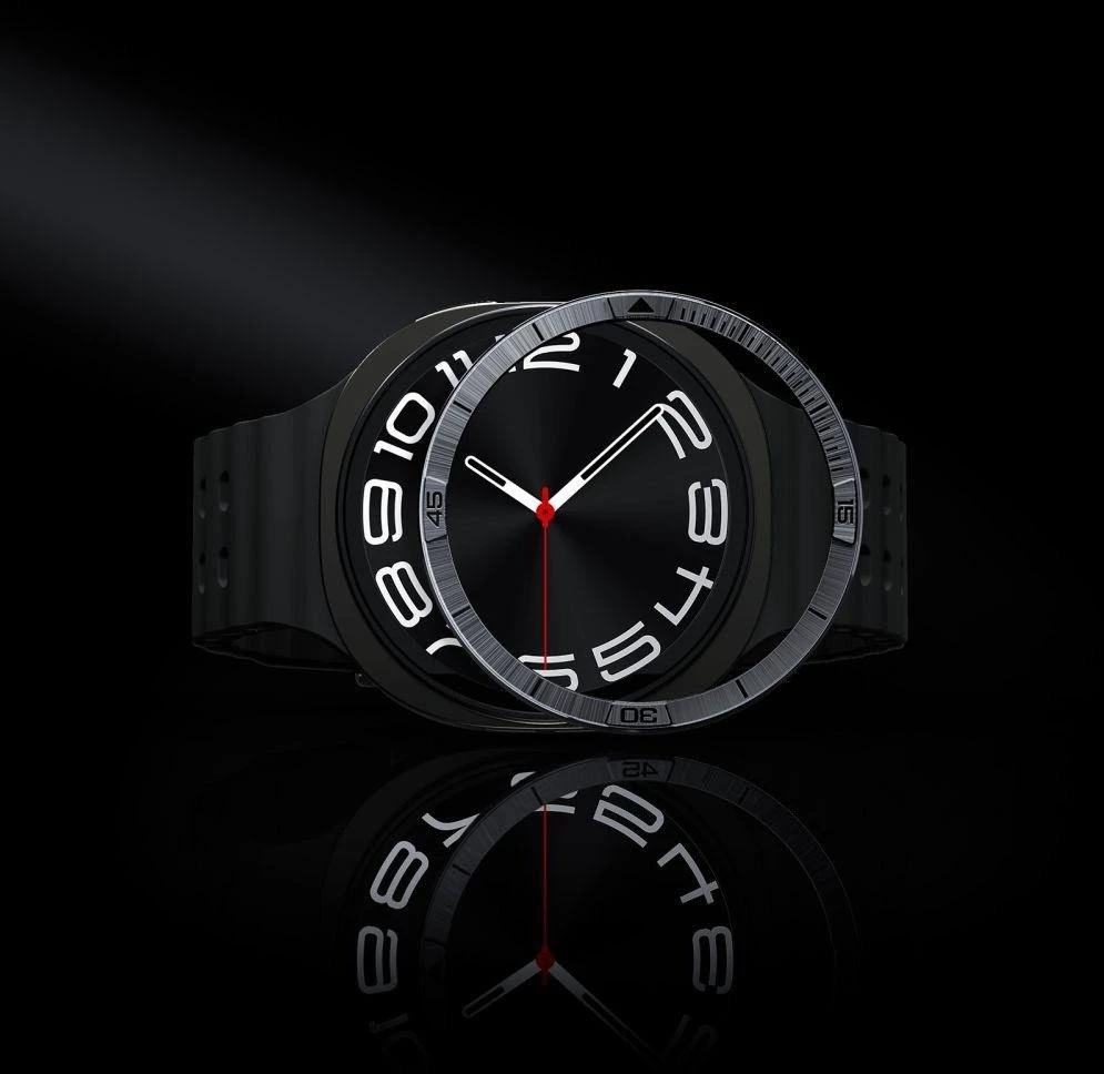 Spigen Bezel Tune (Pilot), sidabrinis - Galaxy Watch 8 (44mm)