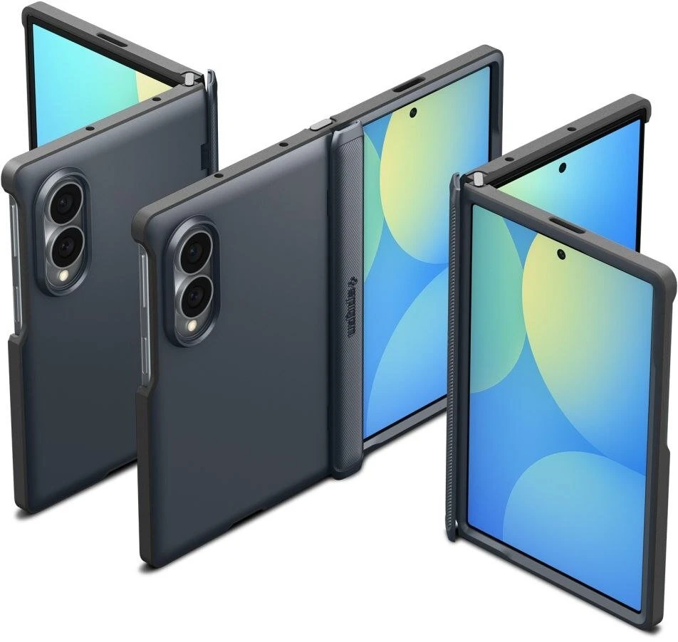 Dėklas Spigen SLIM ARMOR PRO MagSafe Samsung Galaxy Z FOLD 8 METAL SLATE