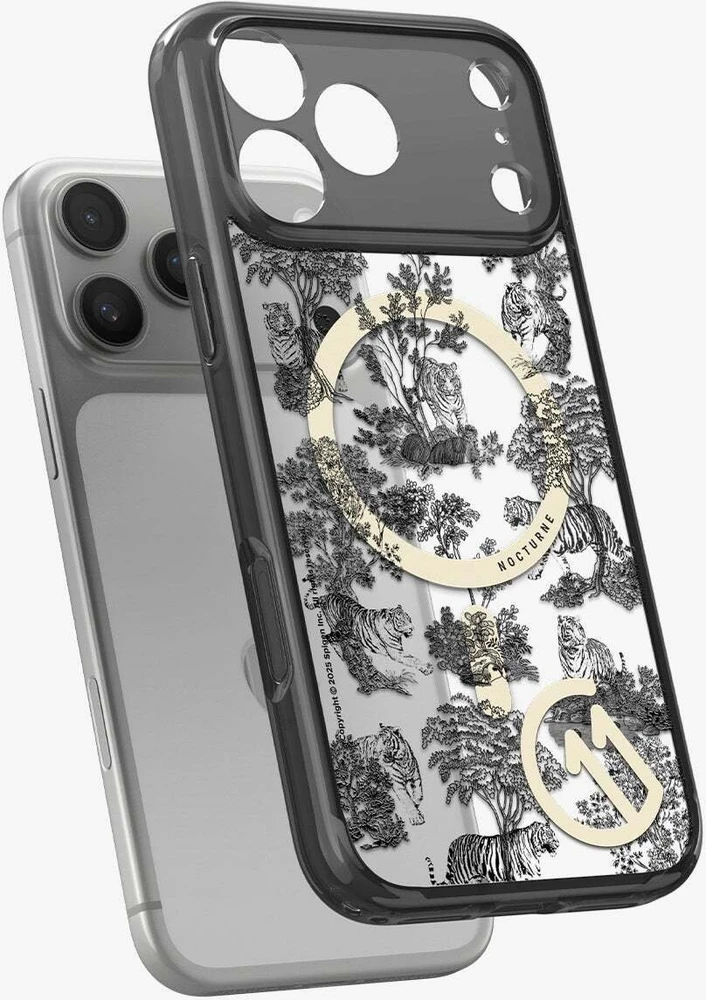 Dėklas „Spigen c11 Ultra Hybrid MagSafe“, naktinio matymo – „iPhone 17 Pro Max“