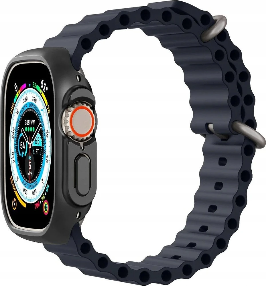 Spigen Thin Fit Apple Watch Ultra 49mm juoda/juodas ACS05458 | Spigen