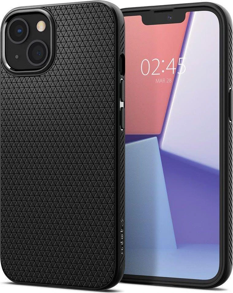 Spigen Liquid Air dėklas skirtas  Apple iPhone 13 Mini, spalva - Matte Black