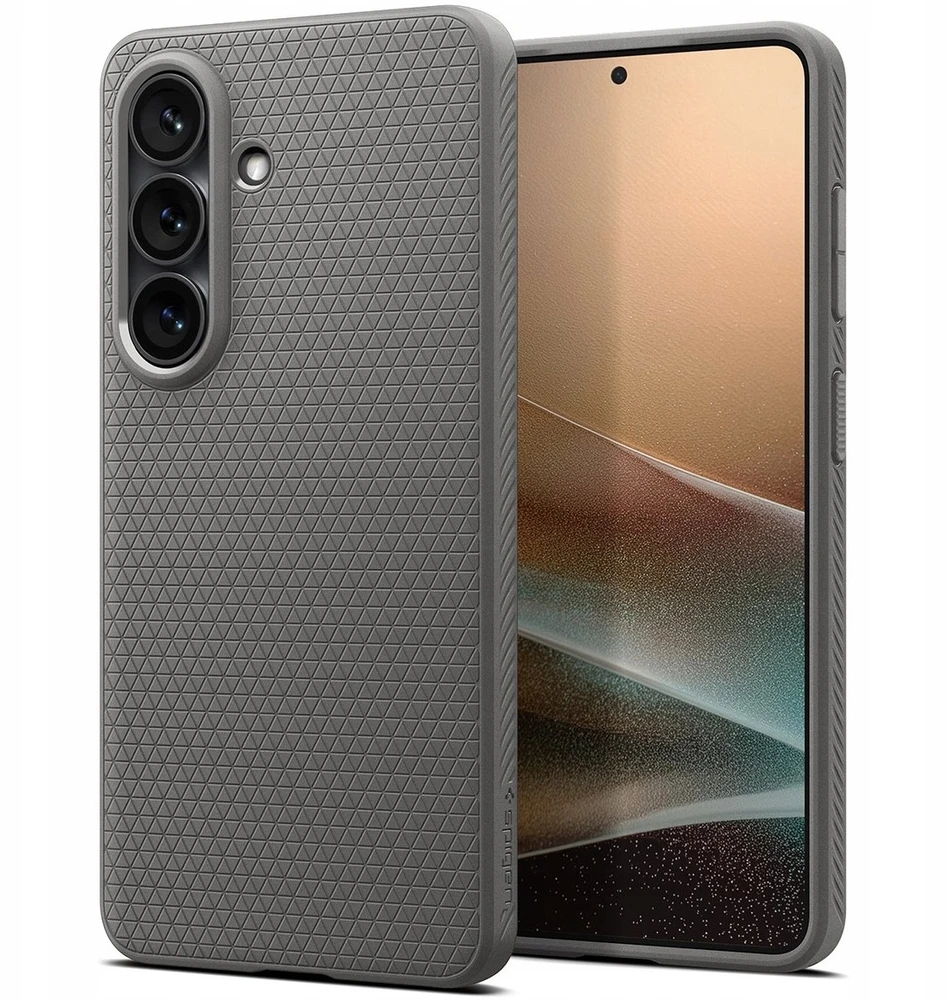 Spigen Liquid Air dėklas skirtas Samsung Galaxy S26 – pilkos spalvos