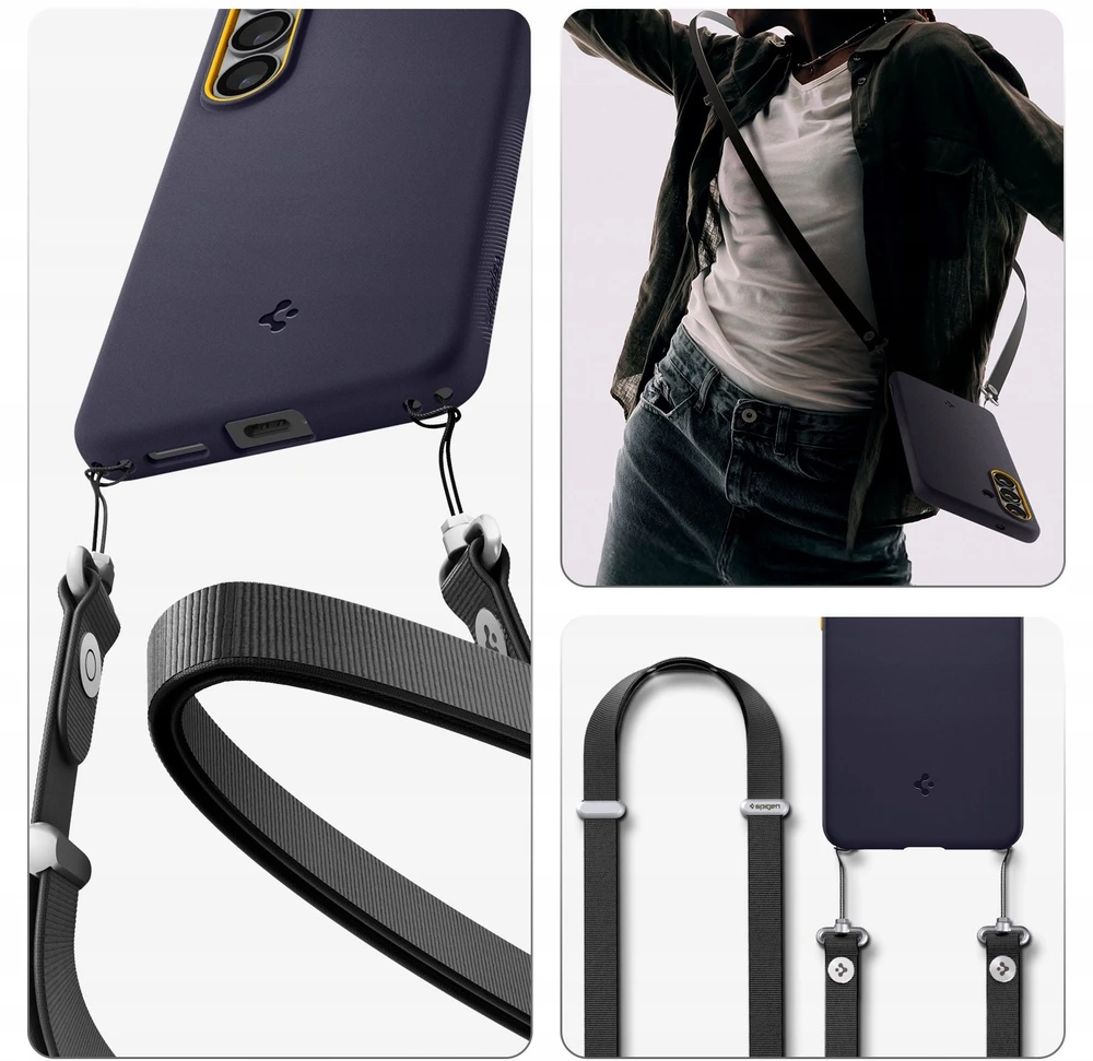 Spigen Nano Pop Mag MagSafe dėklas skirtas Samsung Galaxy S26 – mėlynos spalvos