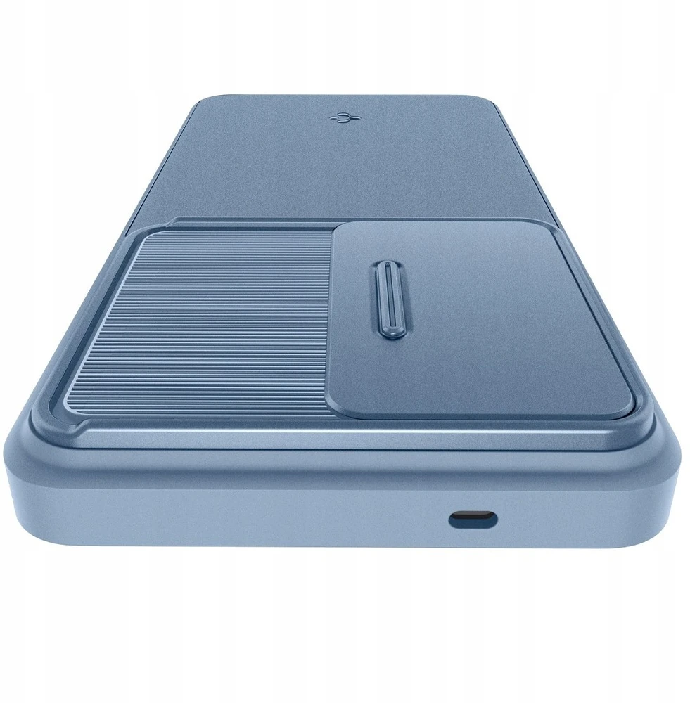 Spigen Optik Armor dėklas skirtas Samsung Galaxy S26 Ultra – mėlynos spalvos