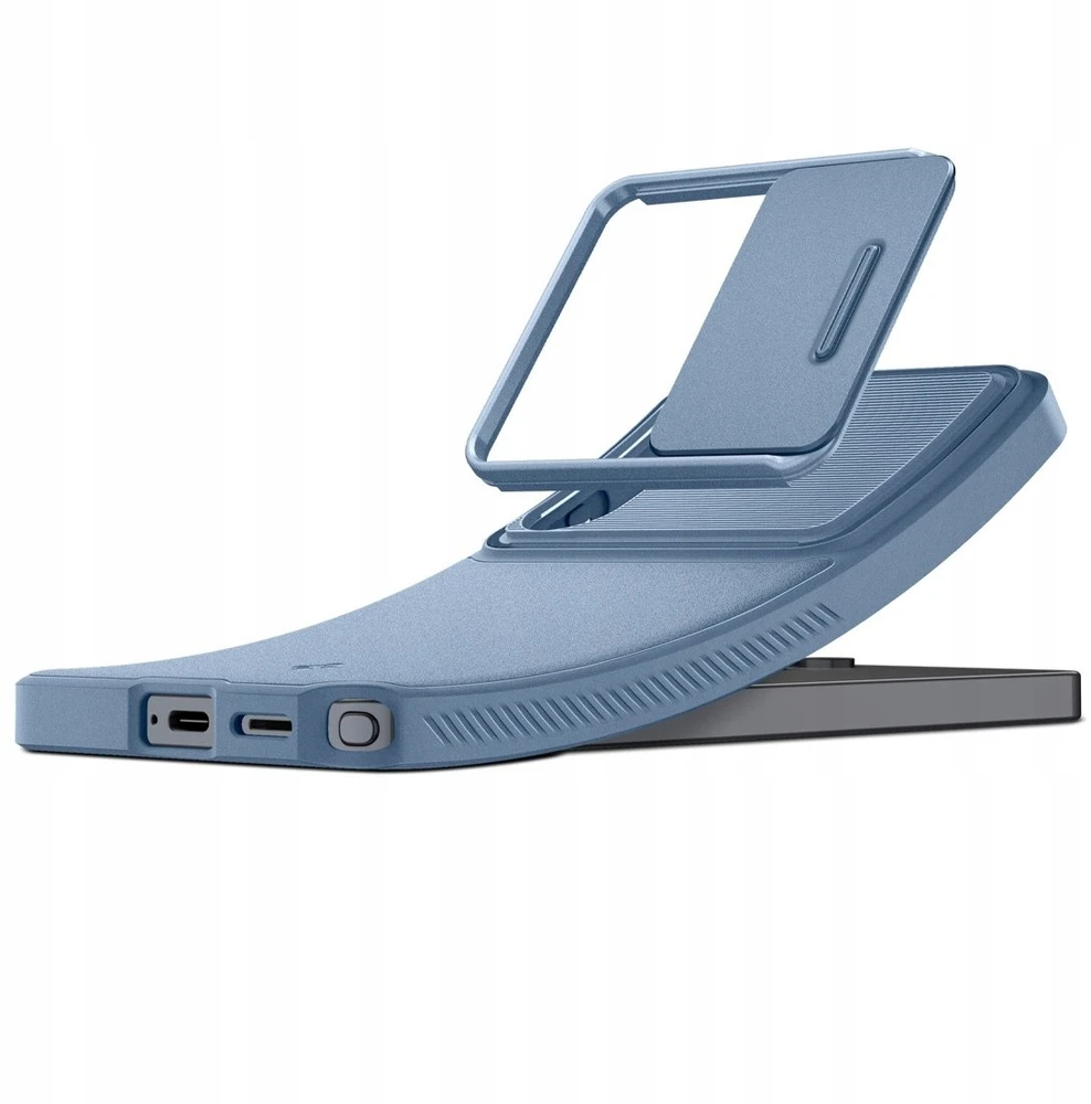 Spigen Optik Armor dėklas skirtas Samsung Galaxy S26 Ultra – mėlynos spalvos