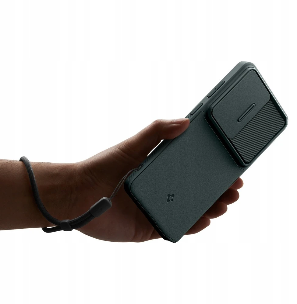 Spigen Optik Armor dėklas skirtas Samsung Galaxy S26 Ultra – žalios spalvos