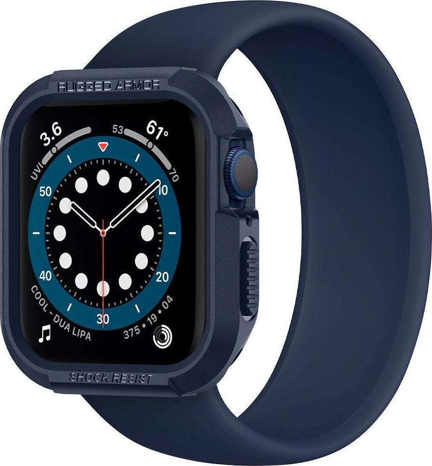 SPIGEN RUGGED ARMOR APPLE WATCH 4 / 5 / 6 / SE (44MM) NAVY Mėlynas |  Varle.lt