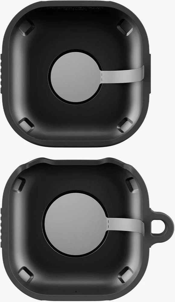 Dėklas Spigen RUGGED Armor Samsung Galaxy Buds 4 / 4 Pro Matte juodos spalvos