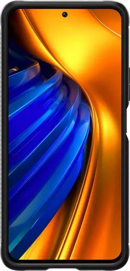 Dėklas Spigen Rugged Armor, matte juodas - Xiaomi POCO F4/Redmi K40S