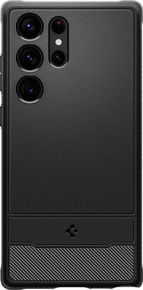 Dėklas SPIGEN RUGGED ARMOR GALAXY S23 ULTRA MATTE Juodas
