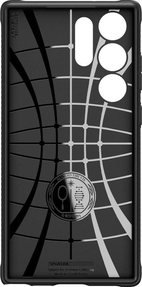 Dėklas SPIGEN RUGGED ARMOR GALAXY S23 ULTRA MATTE Juodas