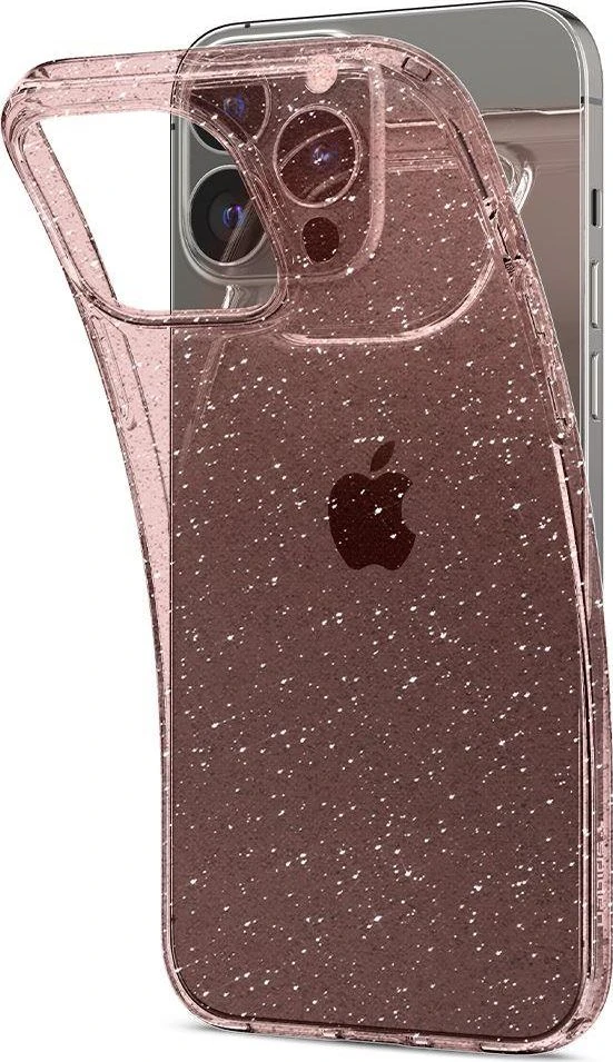 Spigen Telefono dėklas Liquid Cristal, skirtas iPhone 13 Pro, rožinis