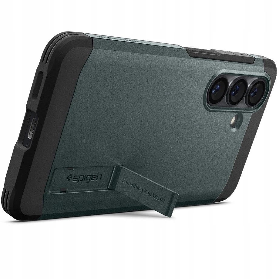 Spigen Tough Armor Mag MagSafe dėklas skirtas Samsung Galaxy S26+ – žalios spalvos