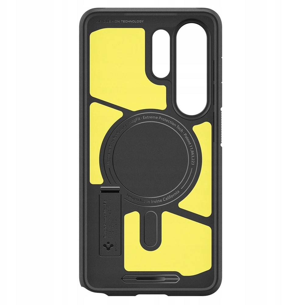 Spigen Tough Armor Mag MagSafe dėklas skirtas Samsung Galaxy S26 Ultra – juodos spalvos