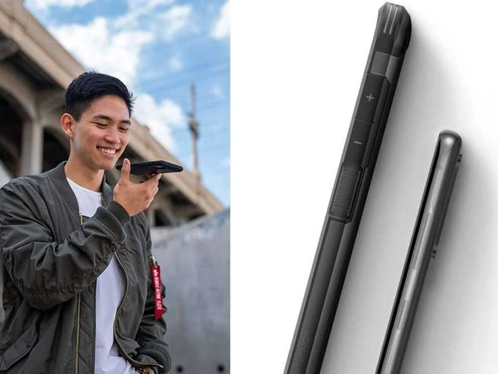 Telefono dėklas Spigen SPN1372BLK