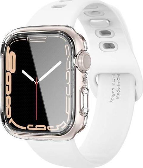 SPIGEN ULTRA HYBRID Apple WATCH 7 (41MM) CRYSTAL CLEAR | Varle.lt