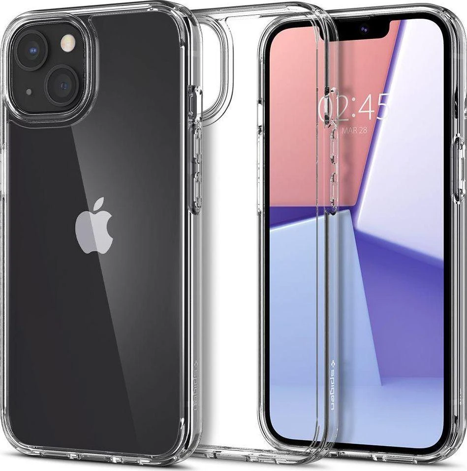 Spigen Ultra Hybrid dėklas skirtas Apple iPhone 13 Mini, spalva - Crystal Clear