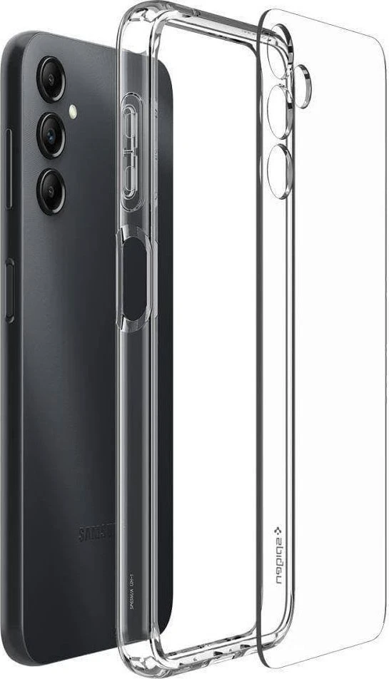 Spigen Ultra Hybrid dėklas skirtas Samsung Galaxy A14 5G (NA), spalva - Crystal Clear