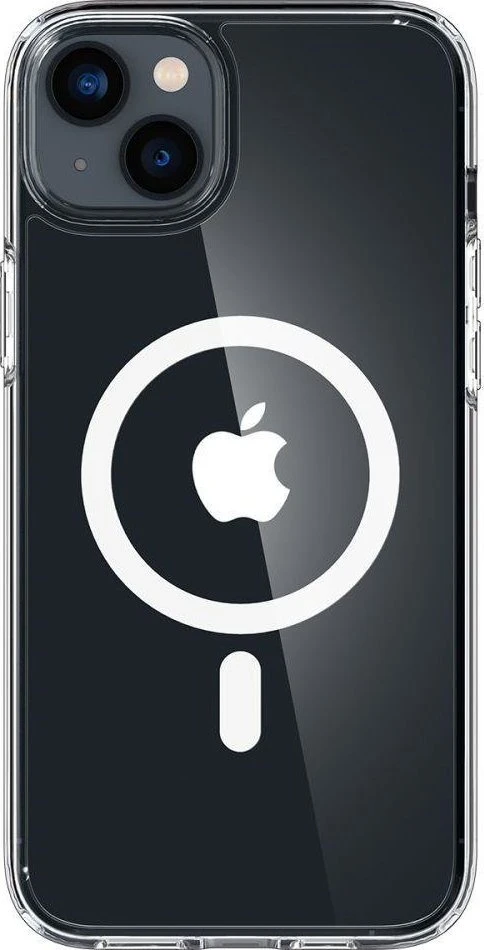 Spigen Ultra Hybrid (MagFit) dėklas skirtas Apple iPhone 14, spalva - Balta