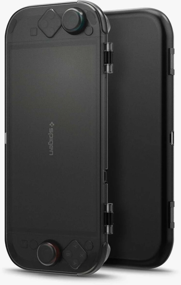 Dėklas Spigen Thin Fit 360, frost juodas - Nintendo Switch 2