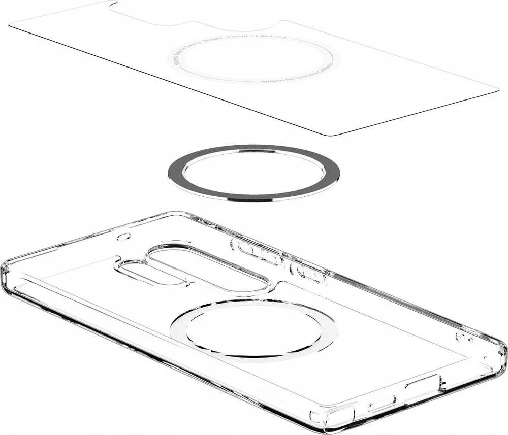 Spigen Ultra Hybrid Mag Samsung Galaxy S25 Ultra- dėklas telefonui skaidrus