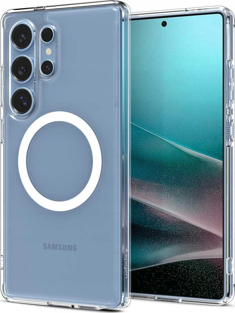 Spigen Ultra Hybrid Mag Samsung Galaxy S25 Ultra- dėklas telefonui skaidrus