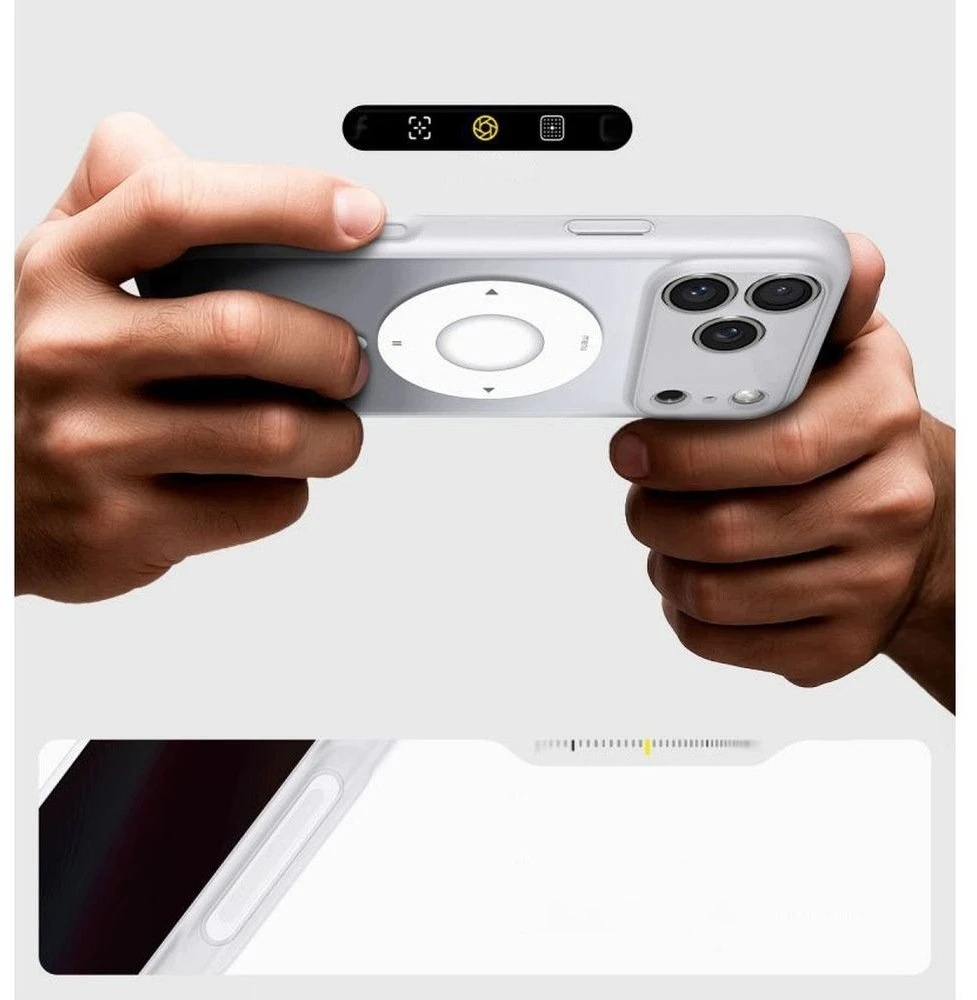 Dėklas Spigen Ultra Hybrid MagSafe iPhone 17 Pro / 18 Pro KLASIKINIS SIDABRINIS