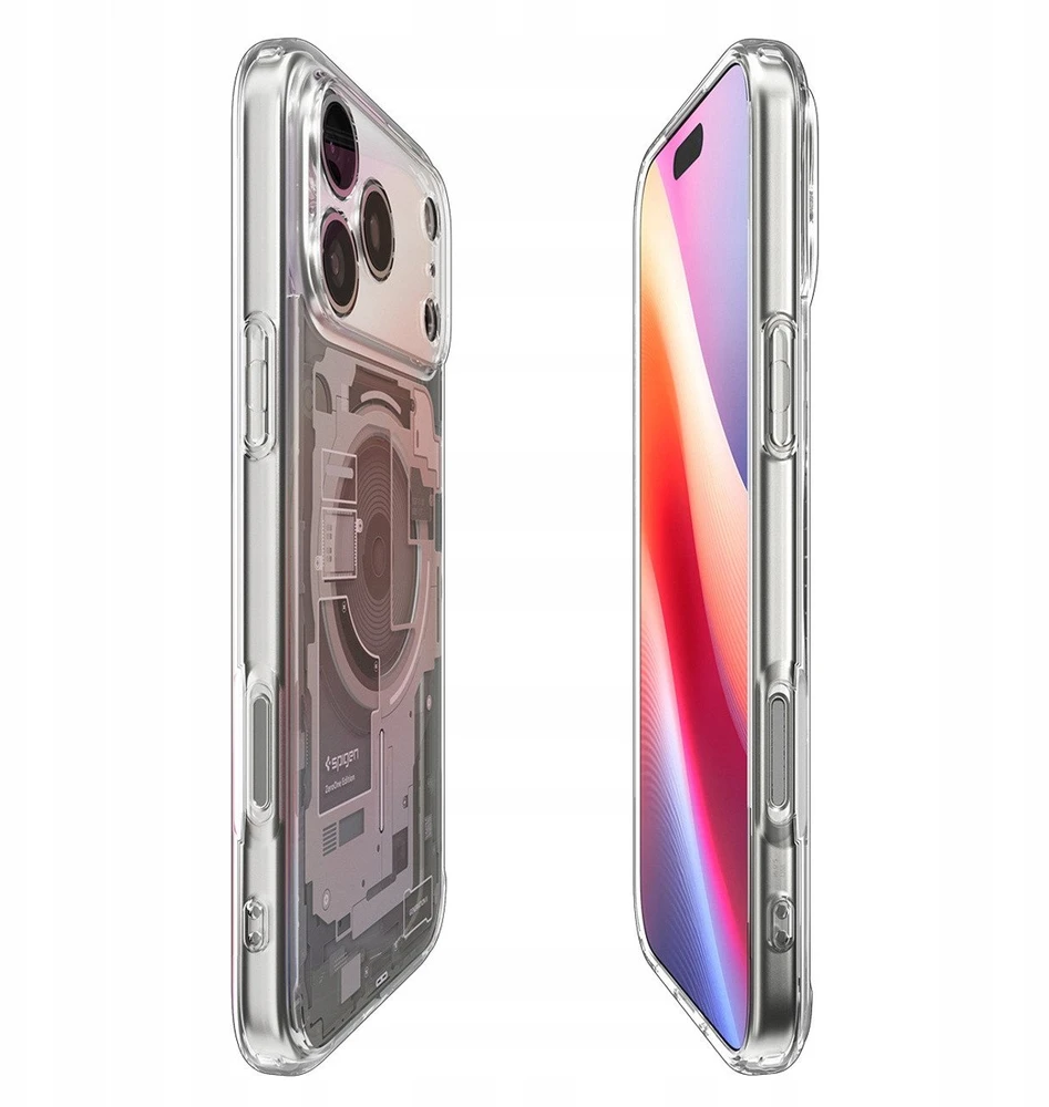 Spigen Ultra Hybrid MagSafe dėklas skirtas Apple iPhone 17 Pro Zero One – titanium