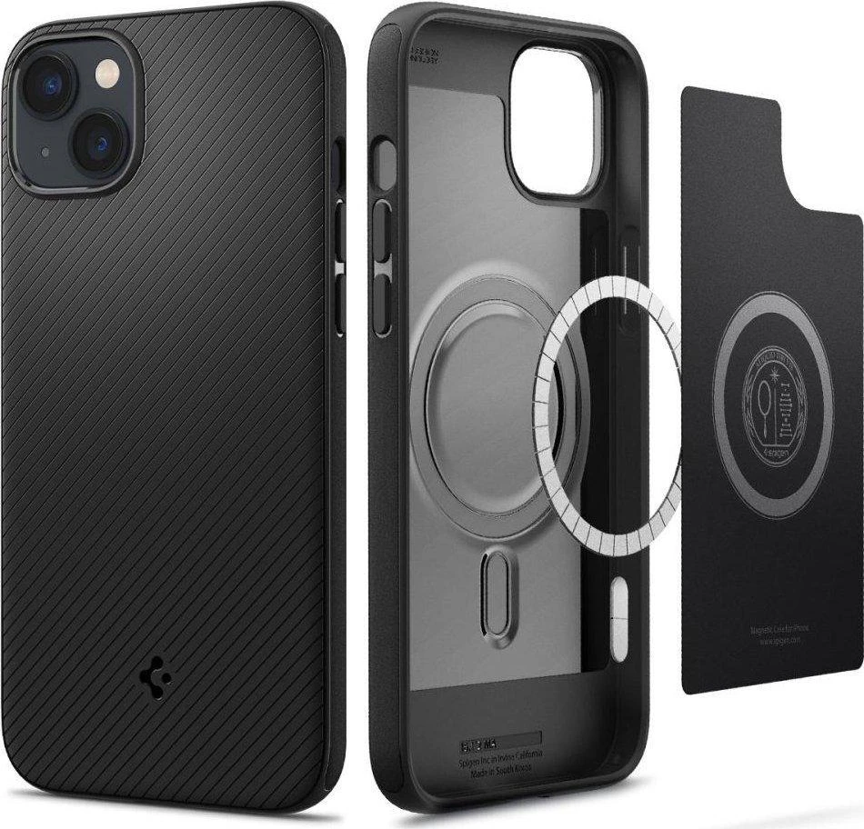 Spigen Mag Armor Apple iPhone 14 Plus dėklas telefonui juodos spalvos