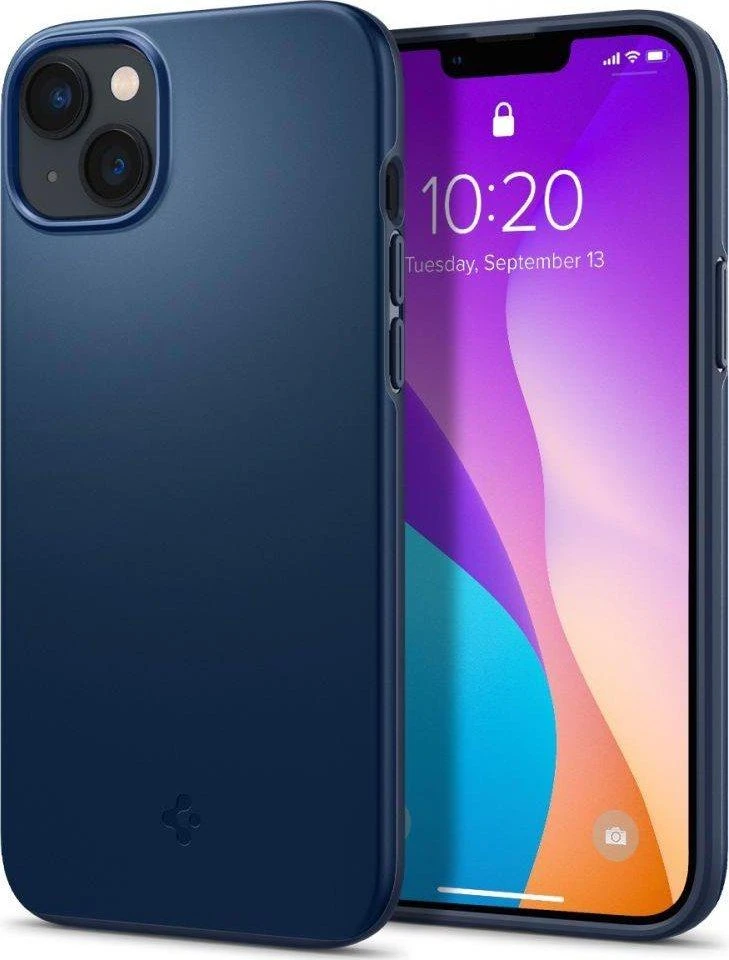 Spigen Thin Fit dėklas skirtas Apple iPhone 14 Plus, spalva - Navy Blue