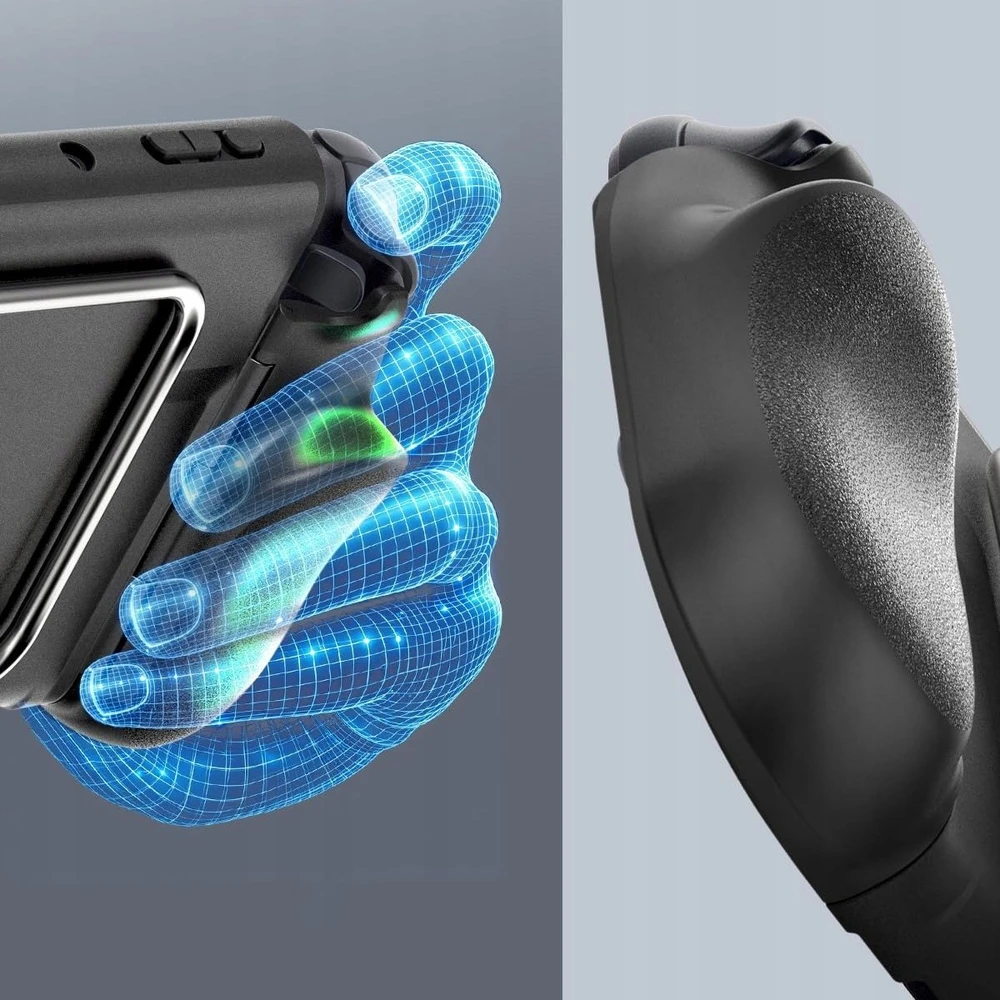 Spigen Dual Grip Pro, juodas – Nintendo Switch 2