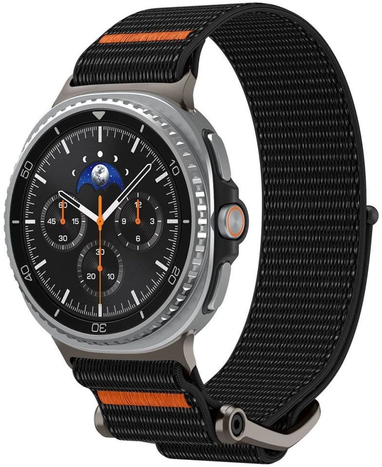 Spigen DuraPro Flex apyrankė skirta Samsung Galaxy Watch 40/44/46 mm – juodos spalvos