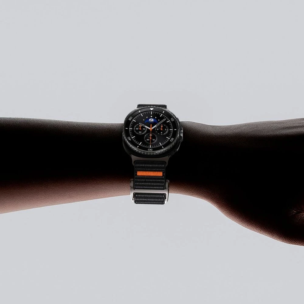 Spigen DuraPro Flex apyrankė skirti Samsung Galaxy Watch 40/44/46 mm – juodos spalvos