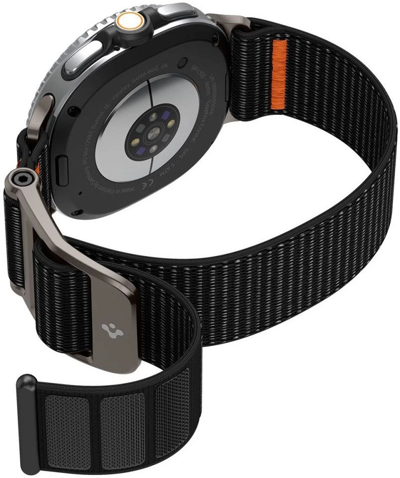 Spigen DuraPro Flex apyrankė skirti Samsung Galaxy Watch 40/44/46 mm – juodos spalvos