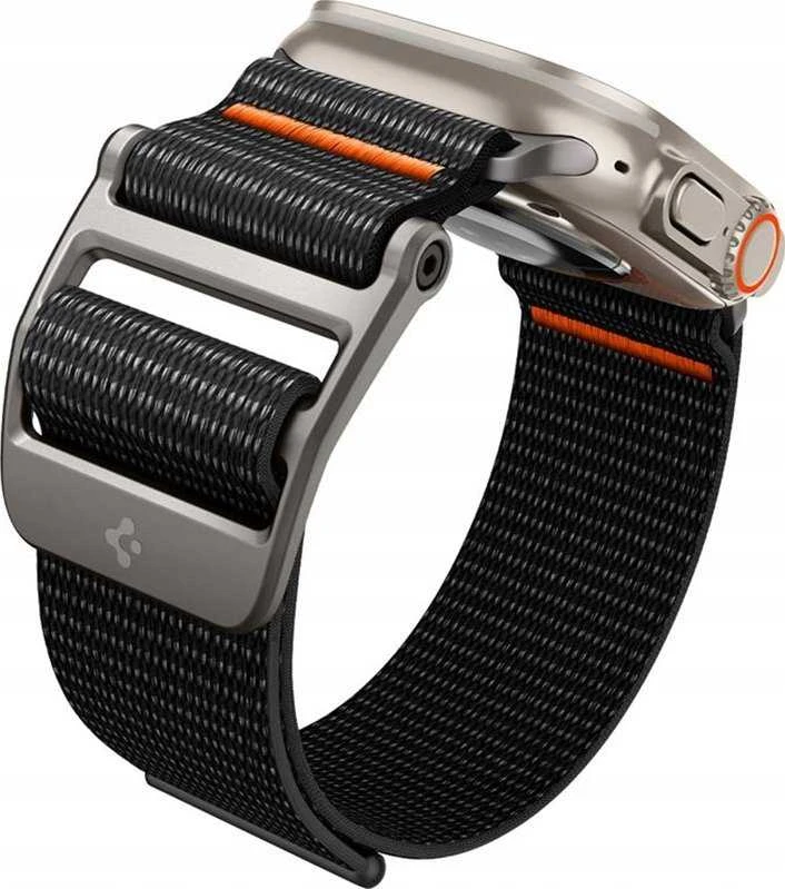 „Spigen DuraPro Flex“, juodas - Apple Watch 49mm/46mm/45mm/44mm/42mm