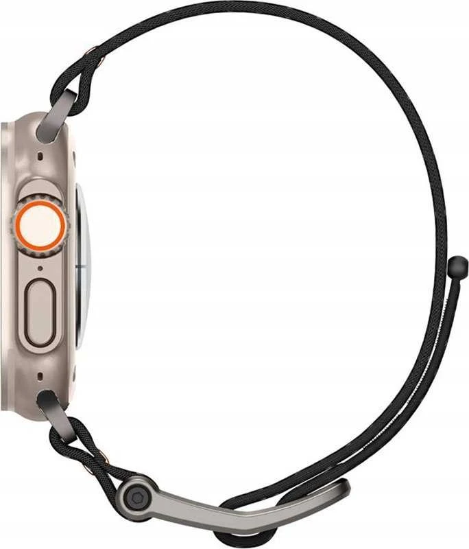 „Spigen DuraPro Flex“, juodas - Apple Watch 49mm/46mm/45mm/44mm/42mm