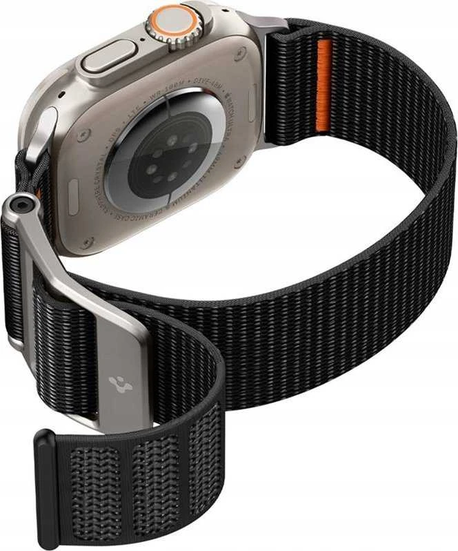 „Spigen DuraPro Flex“, juodas - Apple Watch 49mm/46mm/45mm/44mm/42mm