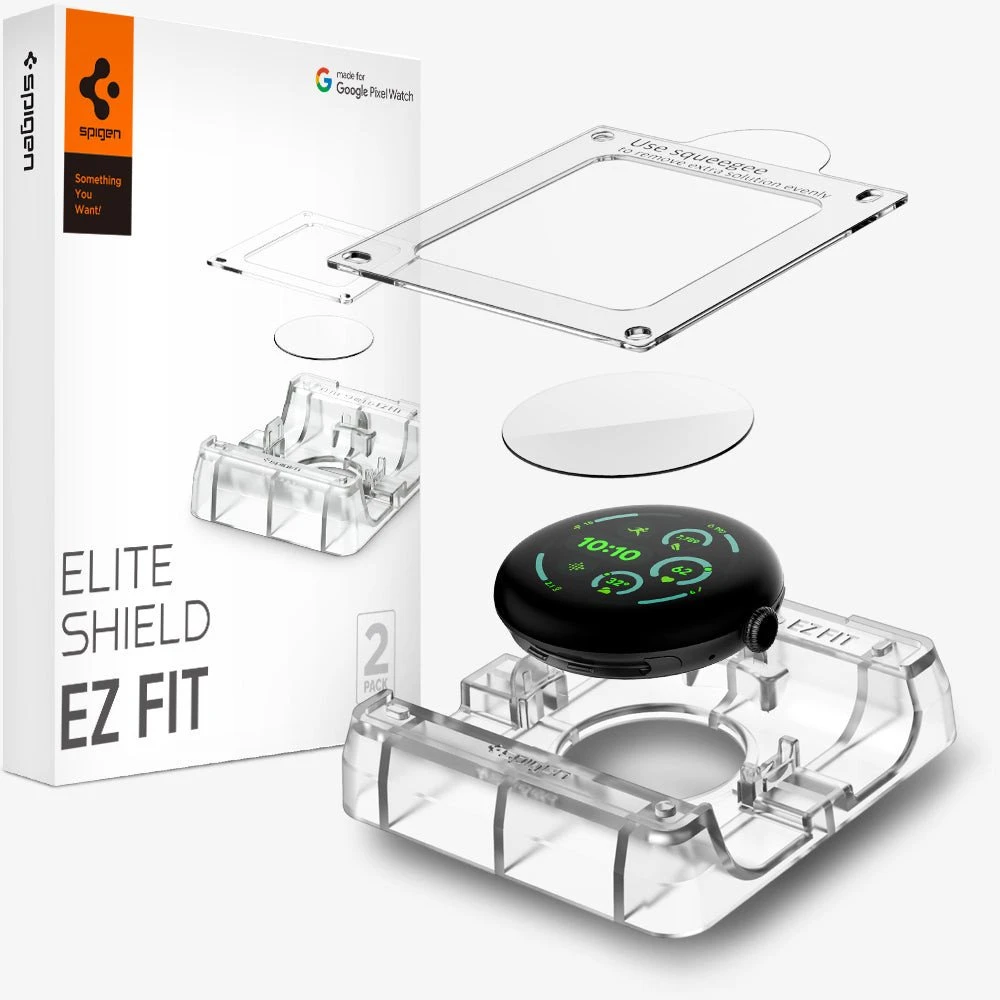 „Spigen EliteShield EZ Fit 2“ pakuotė – „Google Pixel Watch 4/3“ (45 mm)