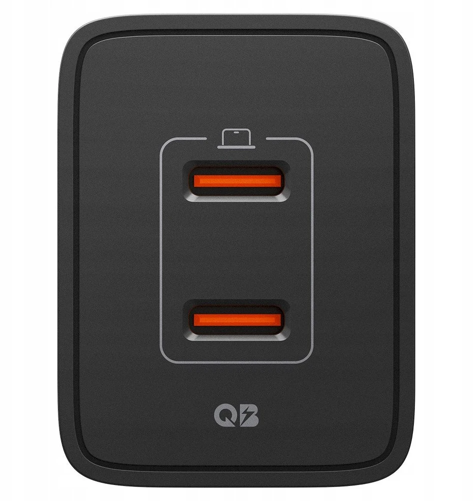 Įkroviklis Spigen Essential 47W Wall Charger EE472EU, juodas