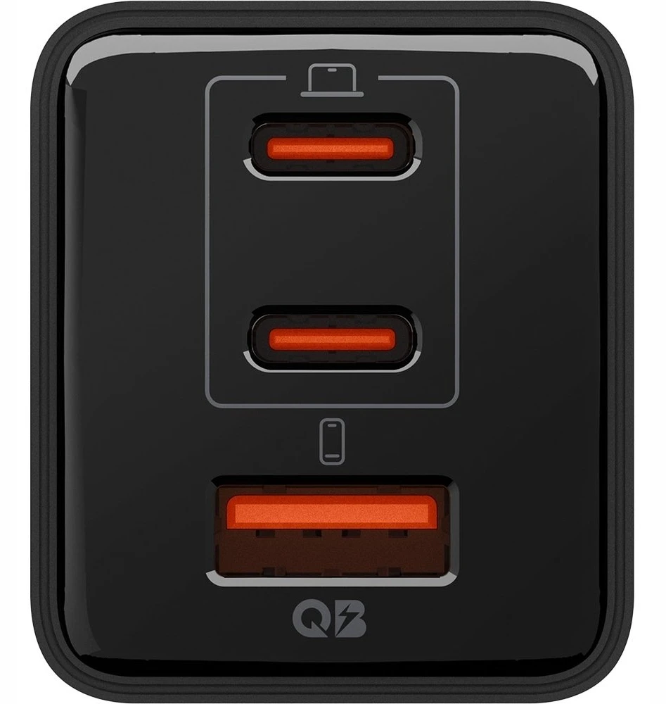Įkroviklis Spigen Essential 47W Wall Charger EE473EU, juodas